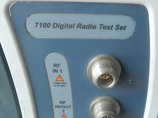 Aeroflex 7100 set test radio
