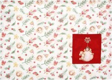 THUN Tovaglietta Con Tasca e Tovagliolo In 100% Cotone Collezione Sorprese di