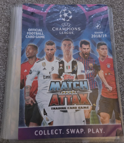 Raccoglitore topps match attax - match,