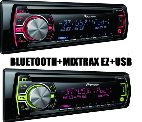 Pioneer deh x5500bt autoradio - deh-x5500bt,