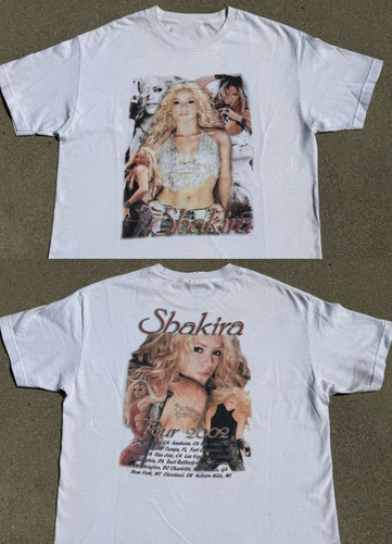 Rara maglietta shakira 2002 - rara,