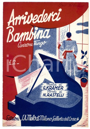 1937 arrivederci bambina - "arrivederci, bambina"