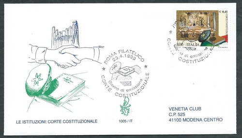 1999 italia fdc - fdc, 1005