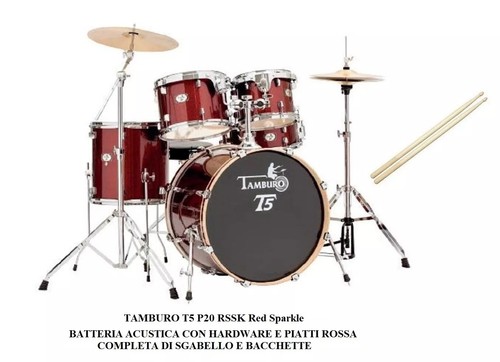 Tamburo pop t5p20rssk - 20",