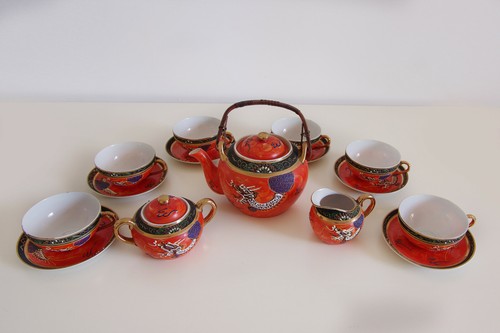 Set porcellana cinese tazze - te,