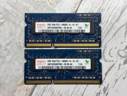 Hynix 5 v ddr3 - (2x2, gb)