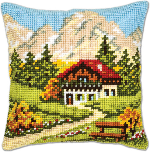 Kit cuscino punto croce - cuscino,