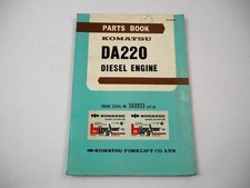 Orig. Komatsu DA220 Motore