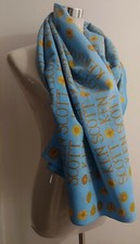 FOULARD scarf cotton Maxi KEN SCOTT made in Italy New! RARE