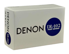 Cartuccia registratore DDU DENON DL-102 mono tipo MC dal Giappone spedizione veloce NUOVO