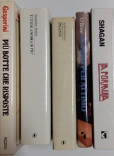 5° lotto di 5 romanzi, tutti