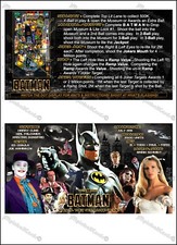 Data East Batman 1991 Cartes