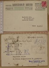 Cartolina pubblicitaria Auto