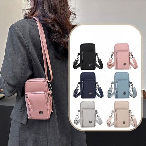Borsa donna nylon telefono
