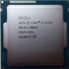 INTEL CORE i5-4570S 2.90GHZ TURBO 3.60GHZ CPU LGA 1150 SR14J PARI AL NUOVO