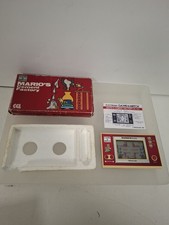 Nintendo Game & Watch Mario's Cement Factory funzionante SCATOLA MW-102 1983 scatola usurata