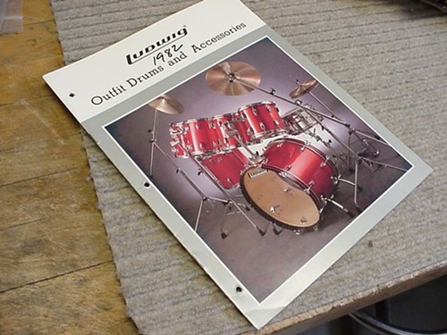 Batteria ludwig vintage 1982 - batteria,
