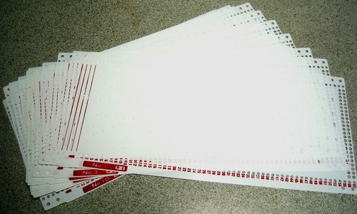 Set carte preforate - set, di