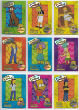 2024 Fancy Card - The Simpsons  - Near Complete Base Set 122/126 NM
