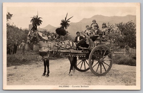 Cartolina rppc palermo - rppc,