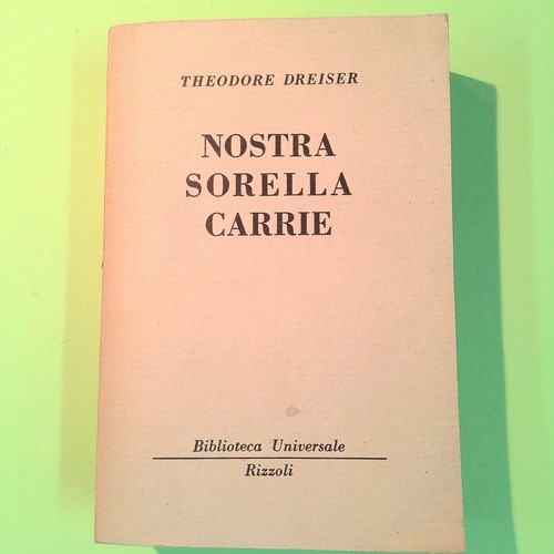 Nostra sorella carrie dreiser - sorella,