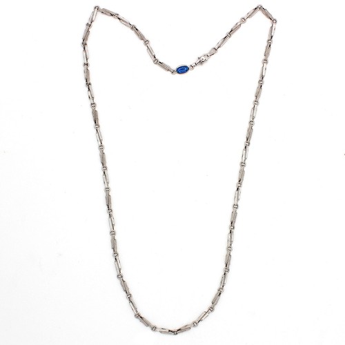 Collana oro bianco - oro, 750