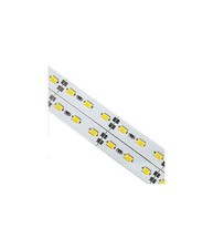 Strip Striscia Rigida Barra 1 Metro A Led 5630 7020 5050 13w 72 Led Calda Fredda