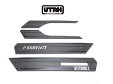 Protezioni scocche laterali paracolpi in gomma modanature per Vespa PK S 50 125