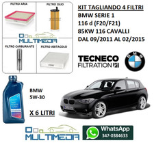 TAGLIANDO 4 FILTRI OLIO