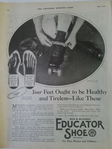 Scarpe educatore 1920 pattini