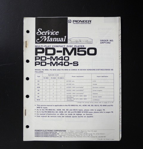 Lettore originale pioneer - originale,