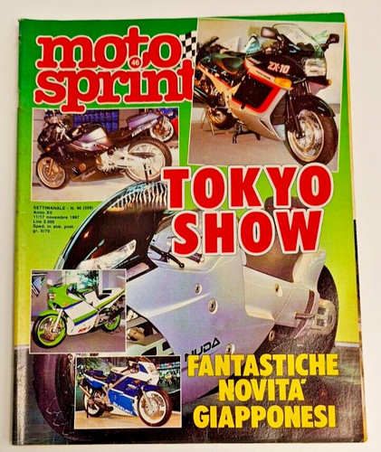 Motosprint 1987 virgino - motosprint, 46/1987