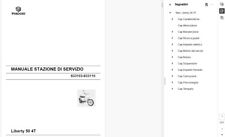 Manuale officina ITALIANO Piaggio Liberty 50 4t 2007