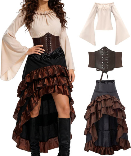 Set costumi da pirata - 3,