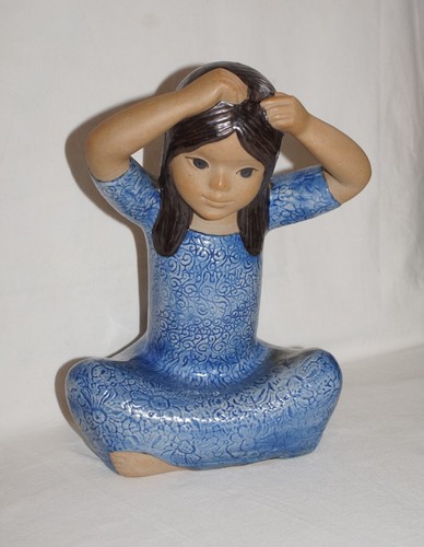 Lisa larson statuina ragazza - lisa,