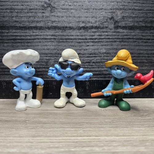Lotto figurine puffi 2011 2013 - puffi, 2011-2013