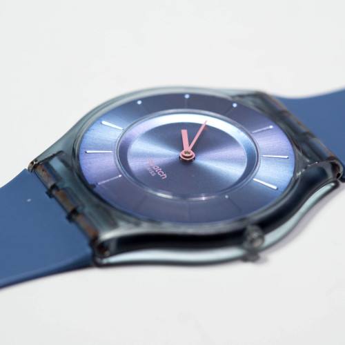 Orologio swatch denim blu - denim,