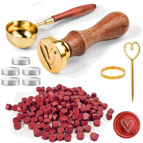 Perline cera rossa - di,