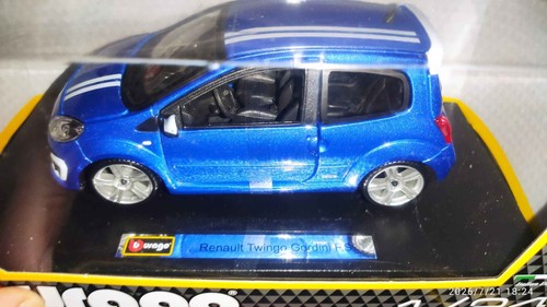 Renault twingo burago blu - rs,