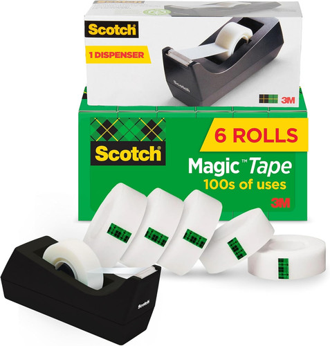 Scotch magic tape con - tape,