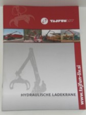 TAJFUN Brochure gru di carico idrauliche del 10/2021 (Forst 137)