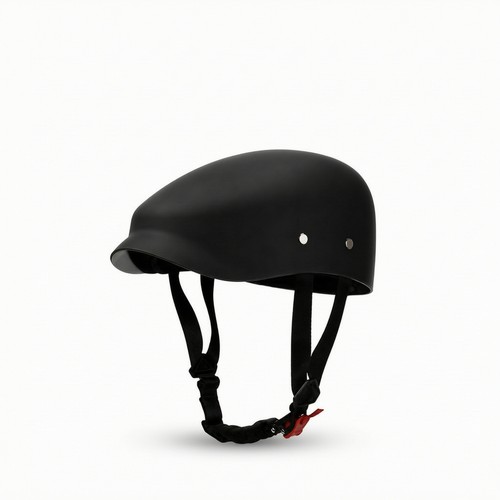 Casco jet nero opaco - opaco,