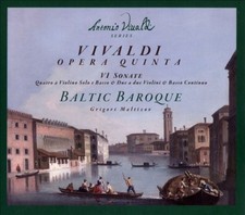 Vivaldi: Opera Quinta [CD]