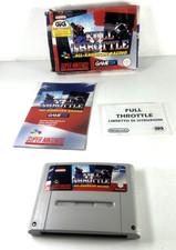 FULL THROTTLE ALL-AMERICAN RACING SUPER NINTENDO PAL ITA COMPLETO