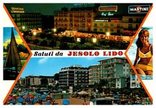Jesolo Lido  vedutine f.g.v. 1973 Venezia