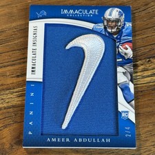 Ameer Abdullah 2015 Panini