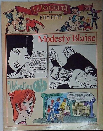 Raccolta fumetti modesty - di,
