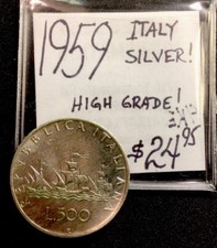 Argento Italia 1959! Alta