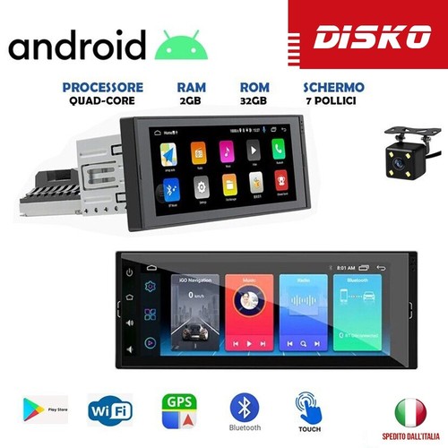 Autoradio pollici android 1 - 7",