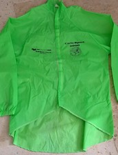 K way Uomo Rain Giacca Unisex Anti Pioggia Vento ciclismo L verde